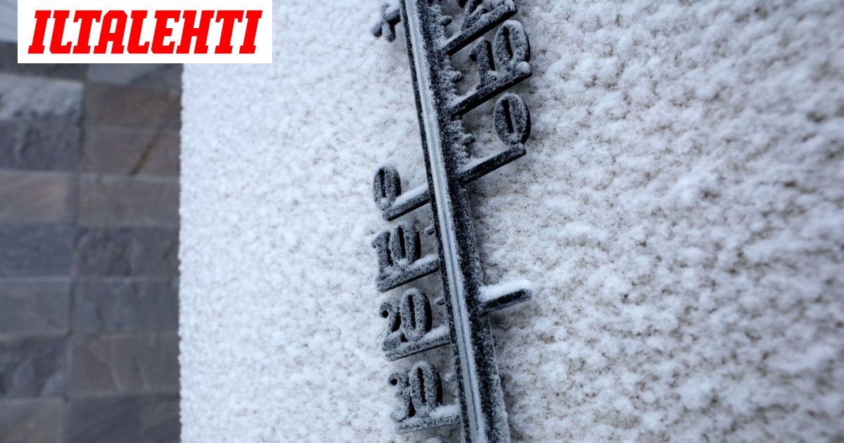 Talven kylmin tulos mitattu