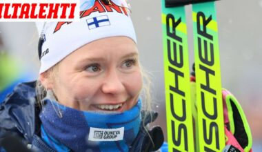 Suvi Minkkiseltä upea kisa! Suomi lähellä palkintopallia