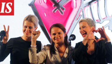 Valko-Venäjä vapautti Maria Kalesnikavan ja 122 muuta poliittista vankia