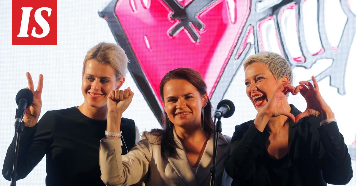 Valko-Venäjä vapautti Maria Kalesnikavan ja 122 muuta poliittista vankia