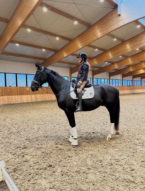 Jo Suomessa asuessaan Banerjeella oli hevosia, joista kuitenkin luopui Tanskaan muuttaessaan. Alkuvuodesta hän osti mustan hevosen, joka kantaa nimeä DeNegro.