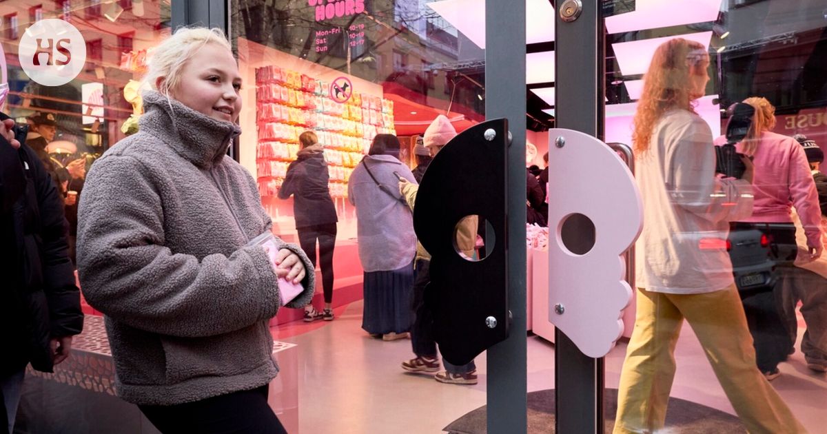 Ilmiöksi nousseille Bubs-karkeille avattiin lippulaivaliike Tukholman arvoalueelle