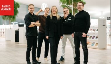 Wolt- ja Oura-miljonäärit sijoittivat Agion -tekoäly-yhtiöön