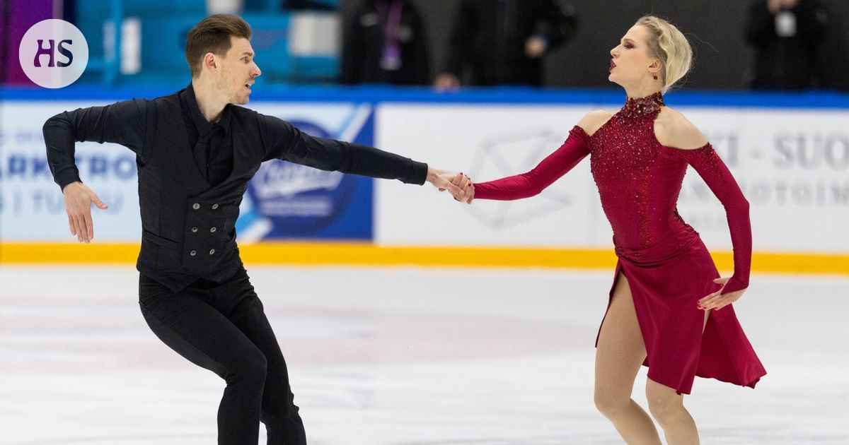 Taitoluistelu: Juulia Turkkila ja Matthias Versluis voittivat SM-kultaa