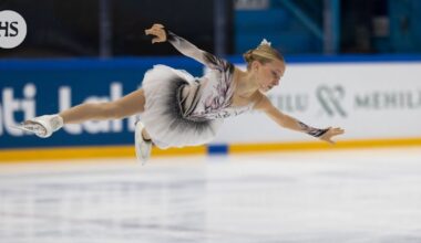 Taitoluistelu: Iida Karhuselta, 17, täydellinen suoritus – lähtee mitaliehdokkaana EM-kisoihin
