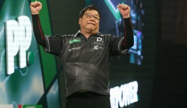Dartsin MM-kisoissa tehtiin historiaa – Paul Lim, 71, nousi kaikkien aikojen vanhimmaksi otteluvoittajaksi | Urheilua lyhyesti