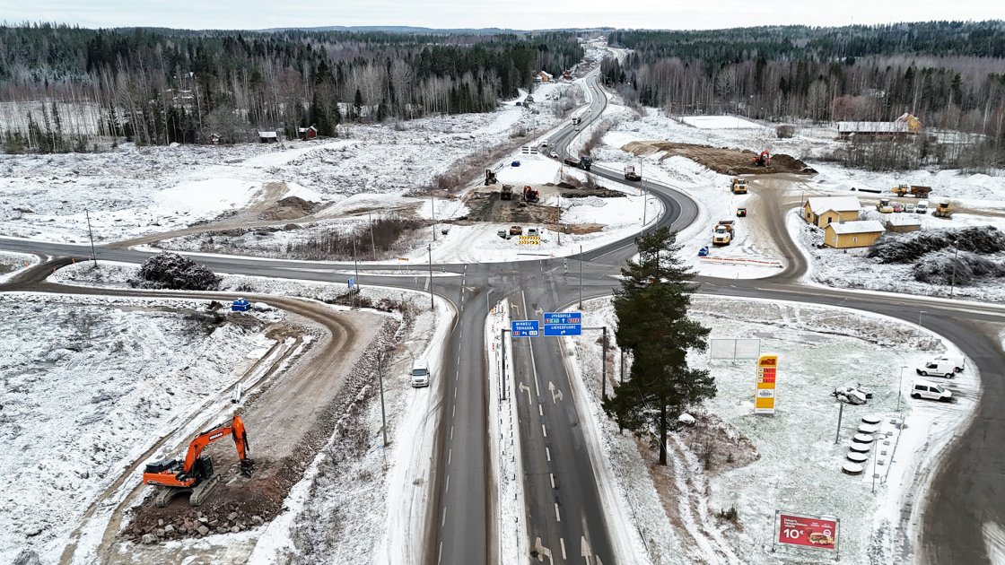 Louhintatyöt käynnistyvät Ysitiellä Lievestuoreen kohdalla