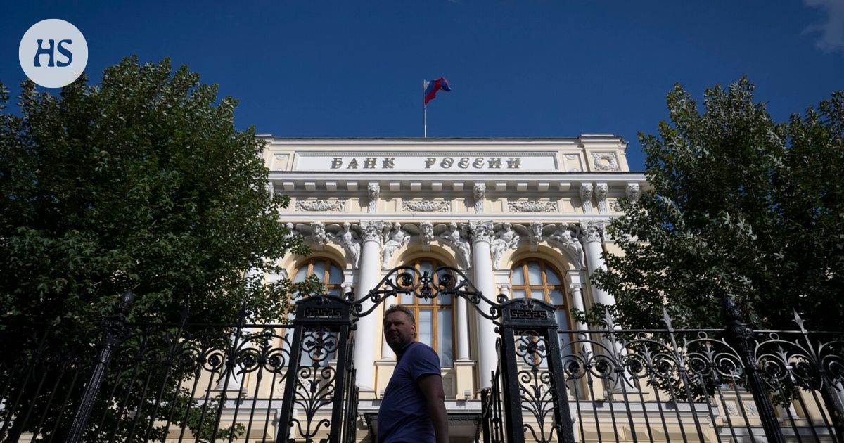 Venäjän keskuspankki vaatii Euroclearilta vahingonkorvauksia lähes 200 miljardia euroa