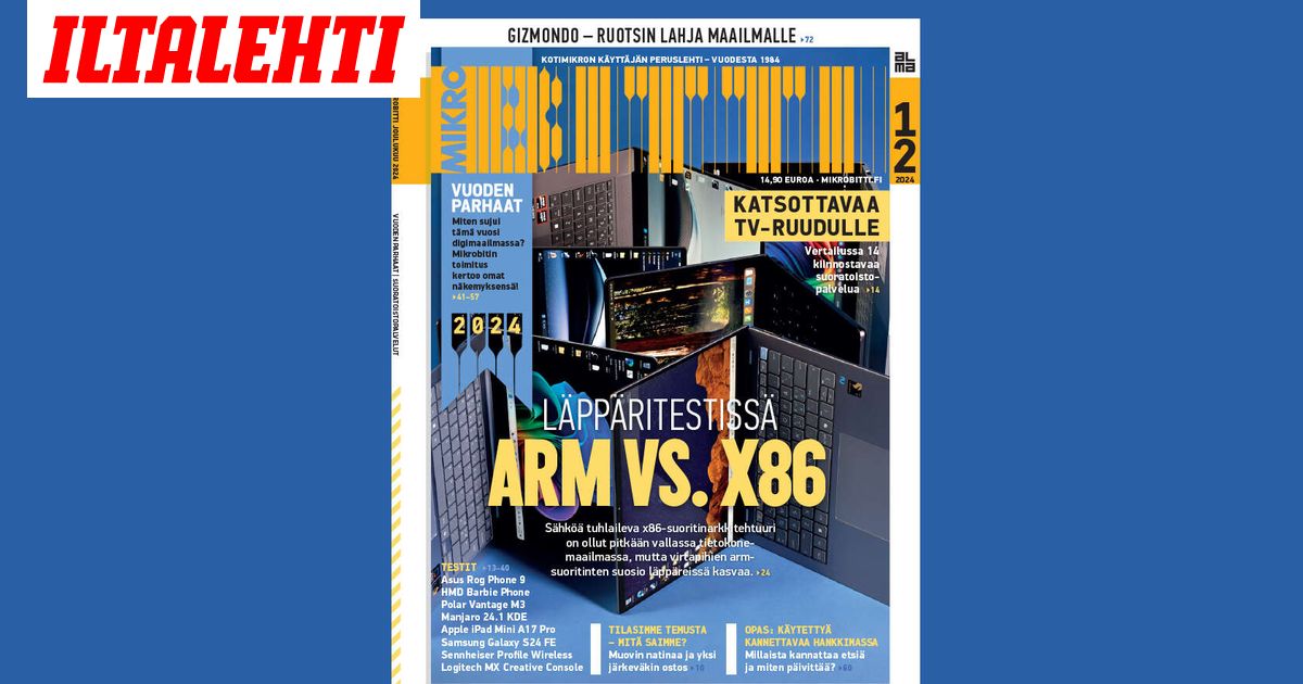 Vertailussa 14 suoratoistopalvelua + vuoden 2024 parhaat laitteet ja palvelut