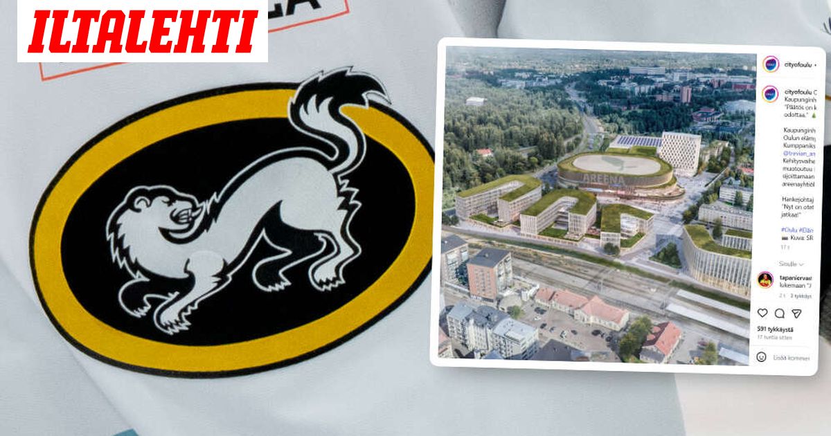 Kärppien uusi kotihalli sai tuulta purjeisiin