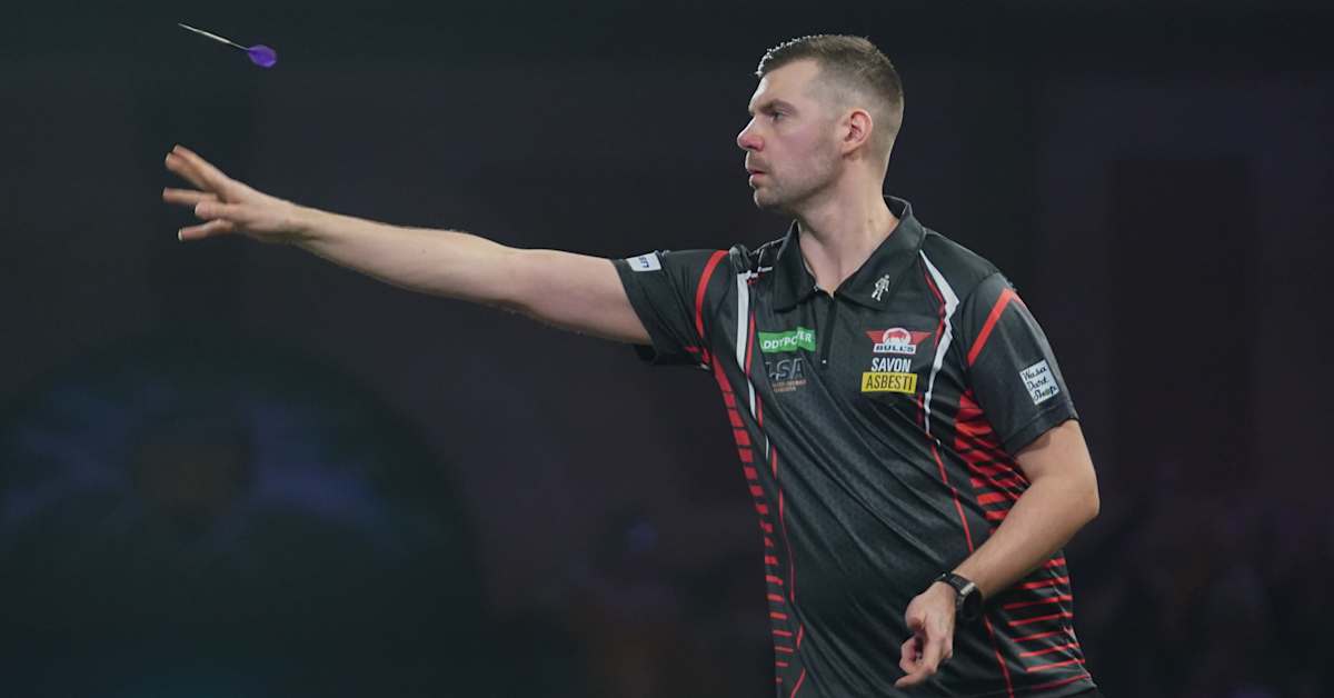 Teemu Harjun debyytistä dartsin MM-kisoissa tuli melkoinen trilleri | Urheilua lyhyesti