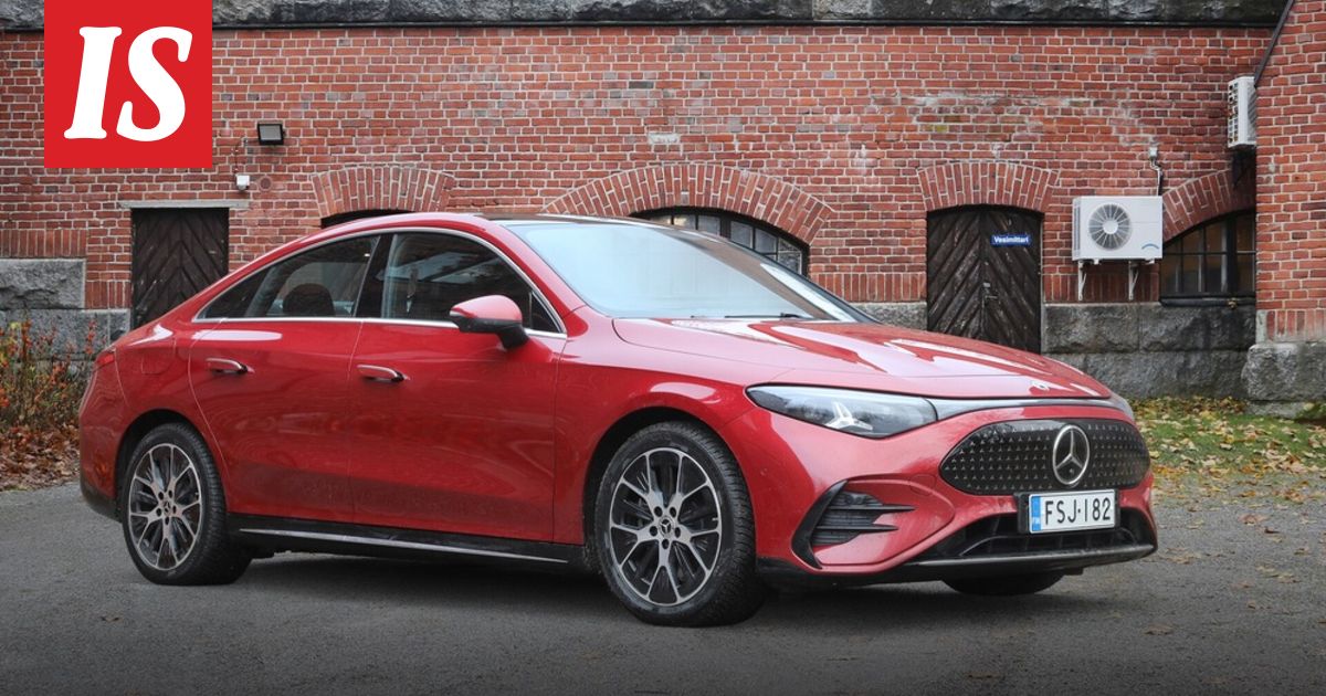Mercedes-Benzin CLA voitti Vuoden Auto Suomessa 2026 -tittelin