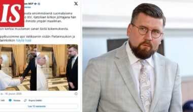 Sebastian Tynkkynen tapasi paavin - Ilta-Sanomat