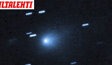 Maapallon ohi pyyhältää perjantaina seitsemän miljardia vuotta vanha ”jääpallo”