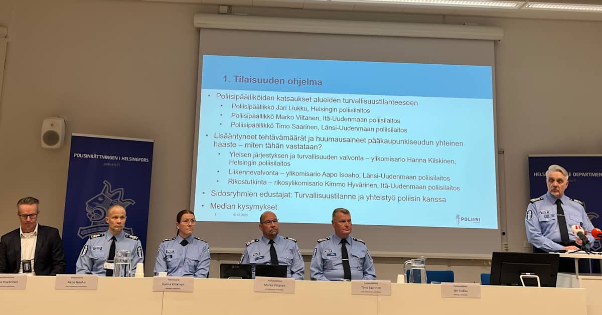 Poikkeuksellisen suuri ryöstö- ja pahoinpitelyrikosten sarja Helsingissä: Noin 40 lasta ja nuorta epäiltyinä | Uusimaa