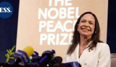 Nobel-palkittu Venezuelan oppositiojohtaja on lähtenyt Oslosta | Uutissuomalainen