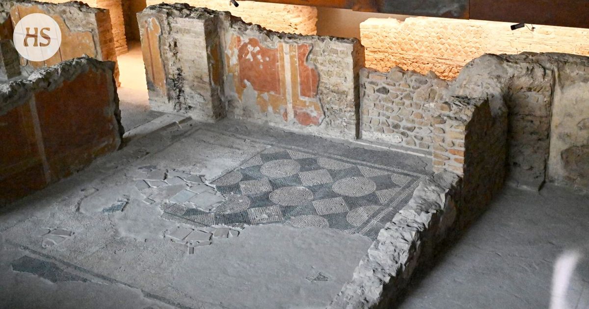 Rooman uudella metroasemalla on 2000 vuotta vanha kasarmi