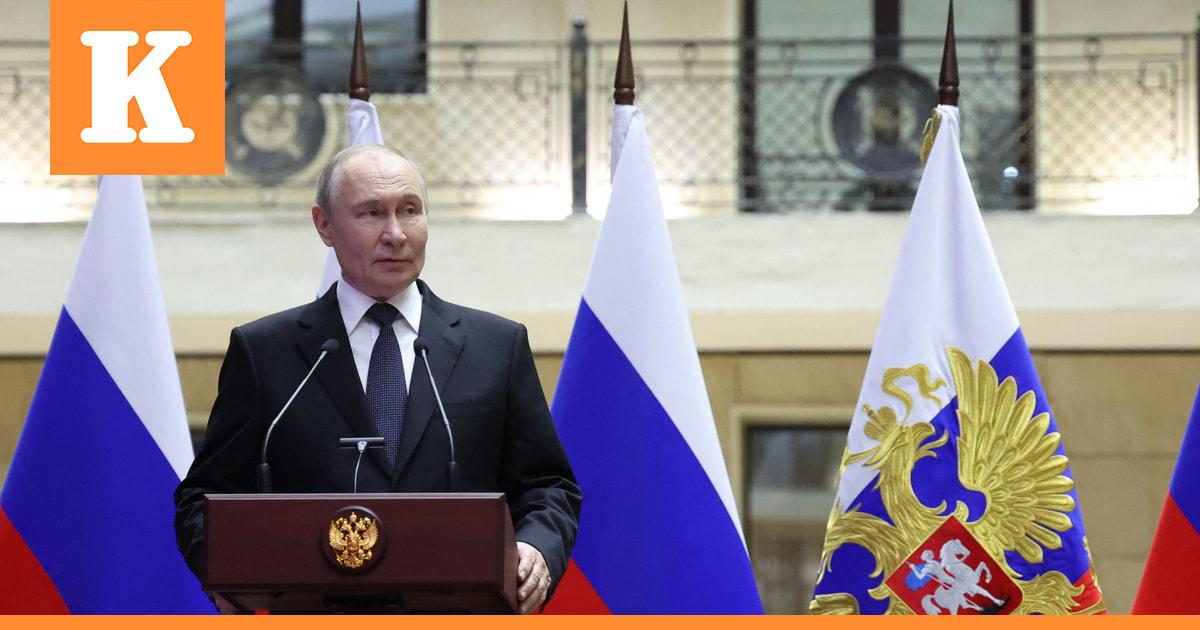 Putin sanoo, että Venäjä saavuttaa varmasti tavoitteensa Ukrainassa