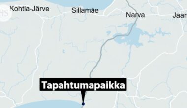 Venäläiset rajavartijat ylittivät rajan Virossa