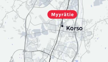 Kerrostalon asukkaat evakuoitiin tulipalon takia Vantaan Korsossa | Uusimaa