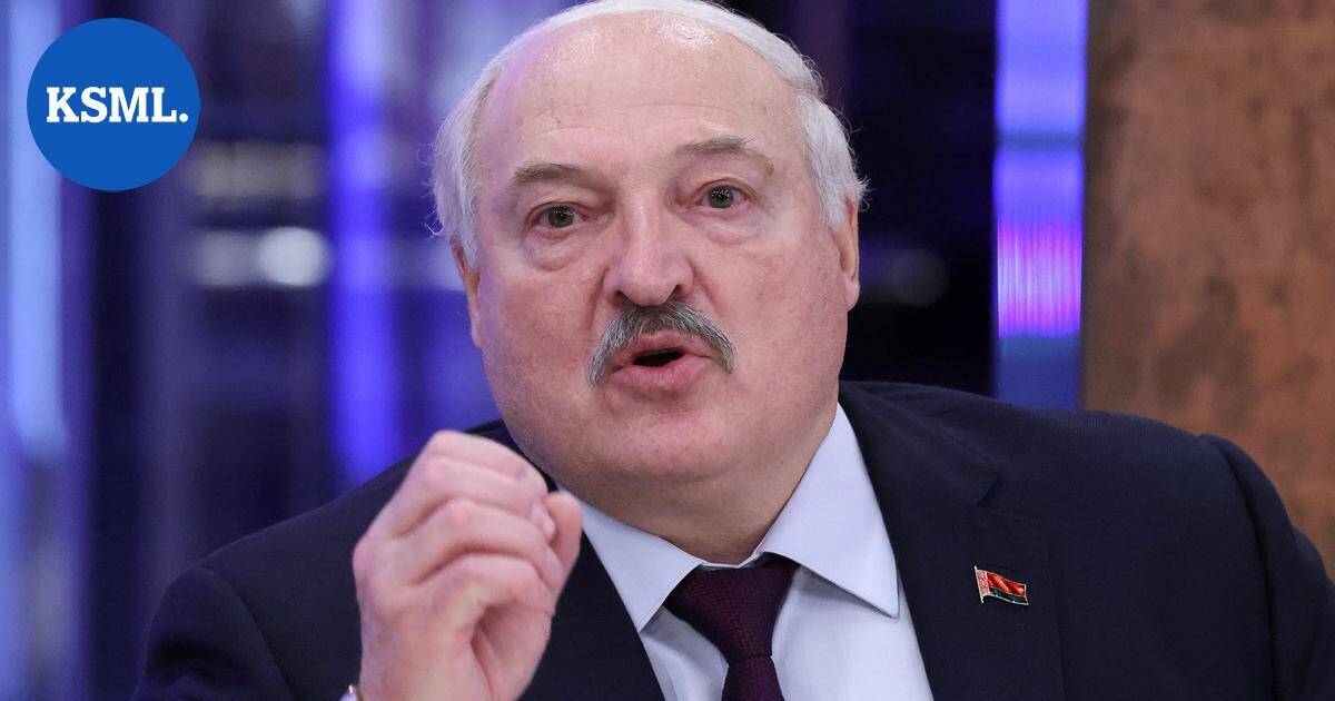 Valko-Venäjän Lukašenka esitteli oman rauhansuunnitelmansa | Uutissuomalainen