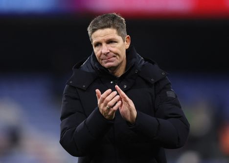 Oliver Glasner luotsaa Crystal Palacea.