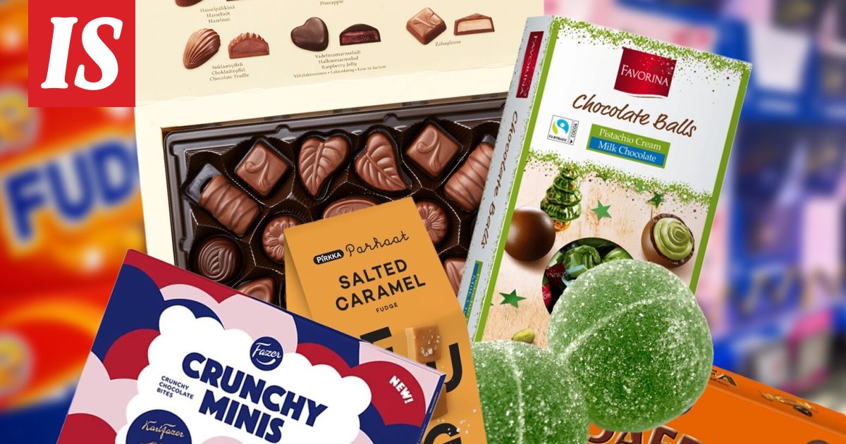 Parhaat joulusuklaat ja -makeiset 2025: Nämä ovat vuoden hittiuutuudet