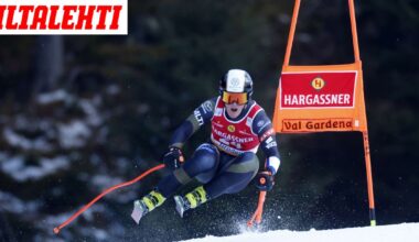 Nyt tärähti! Elian Lehto täräytti huippukisan syöksylaskussa