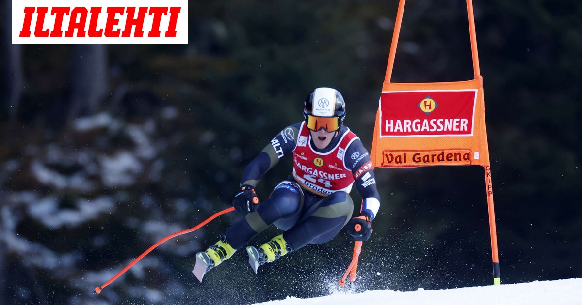 Nyt tärähti! Elian Lehto täräytti huippukisan syöksylaskussa