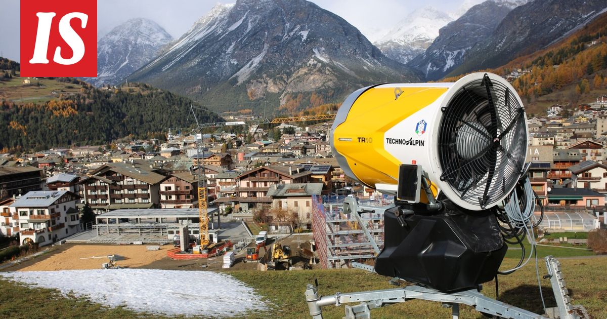 Olympialaiset: Milano-Cortinassa on ongelmia tekolumen tekemisessä