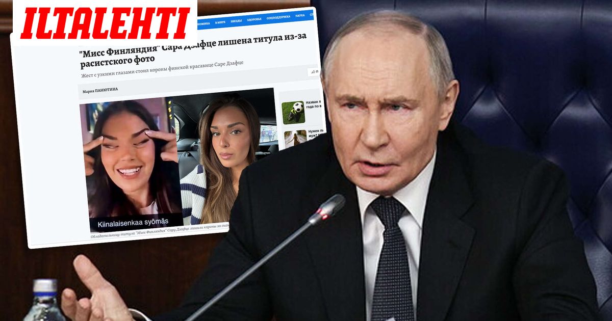 Putinin suosikkilehti uutisoi Suomen missikohusta – Teki merkittävän asiavirheen