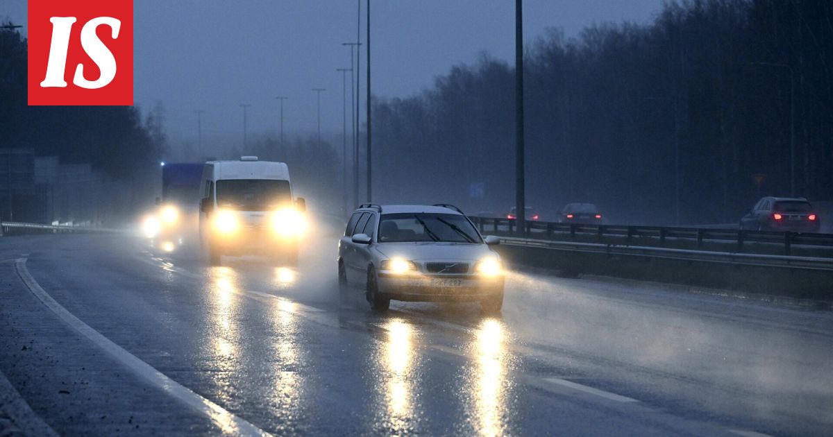 ”Katalan” liukas aamu osassa Suomea