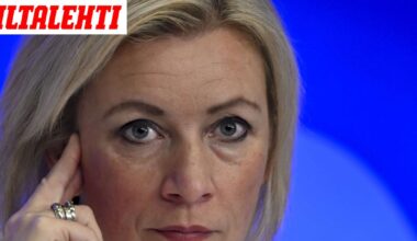 Marija Zaharova ylistää Suomen poliisia