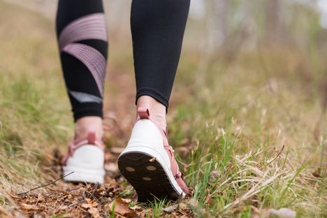 Liikunta, kuten kävely, säätelee ruokahalua.