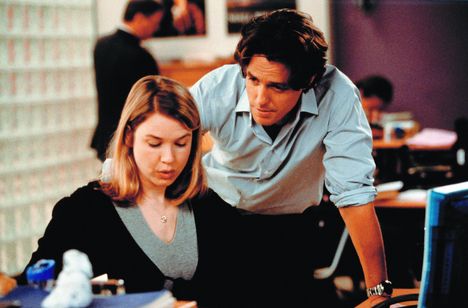 Bridget Jonesia näyttelee Renée Zellweger, Daniel Cleaveria Hugh Grant.