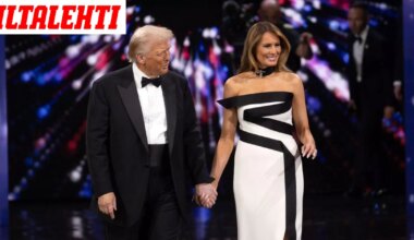 Tällaisena et ole Melania Trumpia ennen nähnyt