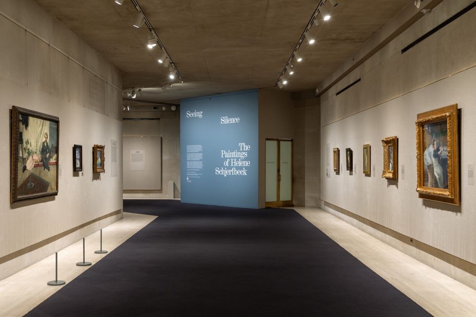 Pohjoismaissa tunnettu ja arvostettu Schjerfbeck on tähän asti ollut Yhdysvalloissa varsin tuntematon.