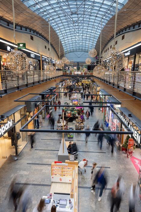 Isossa Omenassa oli melko rauhallista vain muutama päivä ennen joulua.