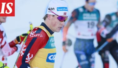 Johannes Kläbon käytös hämmästyttää Norjassa