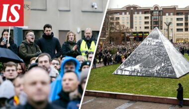 Valtavat mielenosoitukset Liettuassa - Ilta-Sanomat
