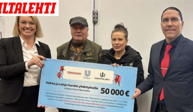 Hursti sai jättilahjoituksen Tokmannilta