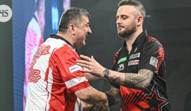 Dartsin MM-kisoissa raju syytös: Joe Cullen syytti Mensur Suljovicia huijaamisesta