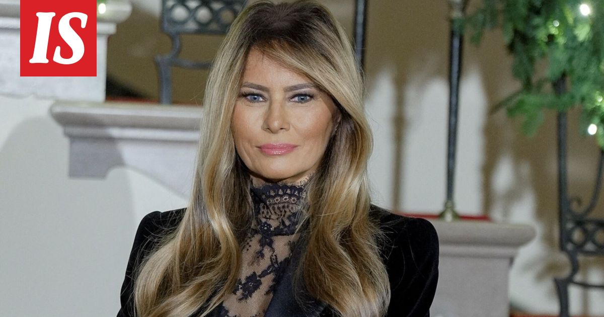 Melania Trumpin joululipsautusta pilkattiin tv:ssä