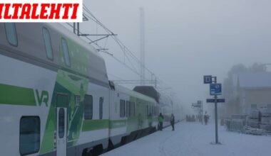 Ratavika – Junat jopa kolme tuntia myöhässä