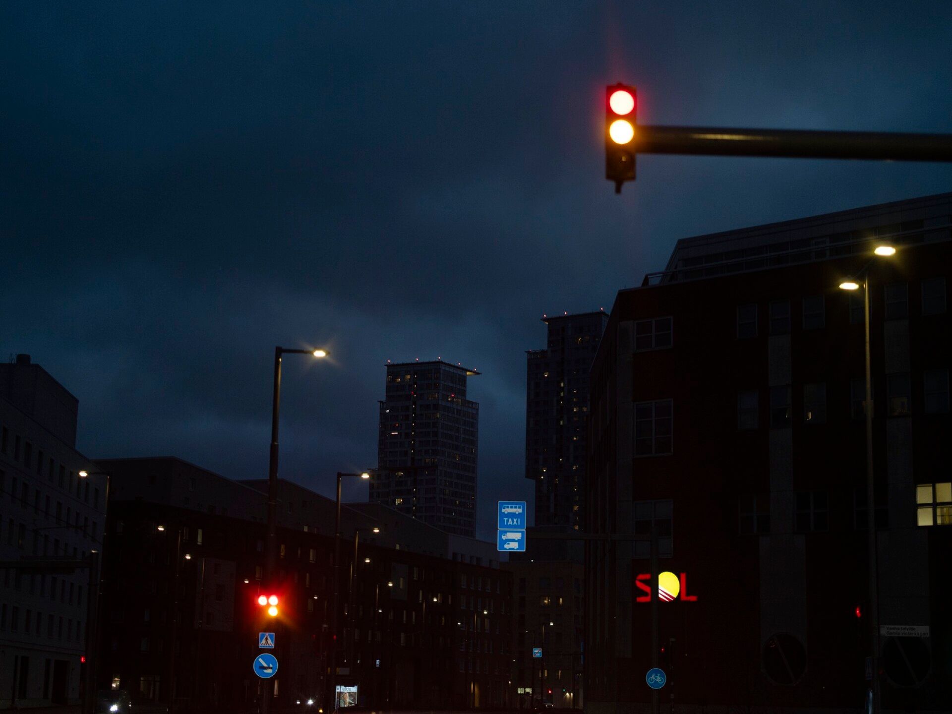 Kalasatama kello 15.45.