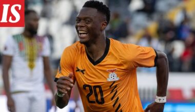 Patson Daka kaatui pelottavasti kesken tuuletuksen