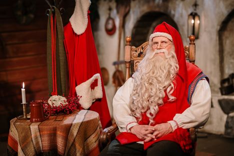 – Vitsaillut pikkupoika nauroi juksautettuaan minua, pukki sanoo.