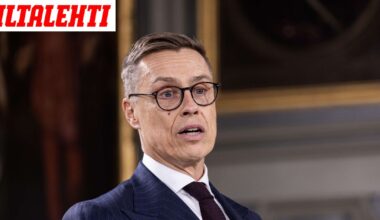 Stubb esitettiin oudossa valossa Yhdysvalloissa