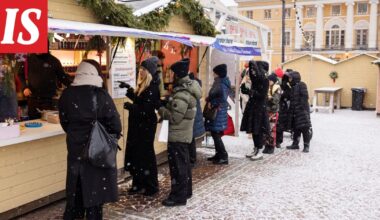 Joulun lumiraja kaukana pohjoisessa – harvinainen ilmiö