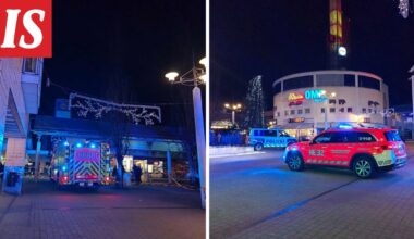 Kebabravintolaan hälytys suuresta rakennuspalosta Helsingin Kontulassa